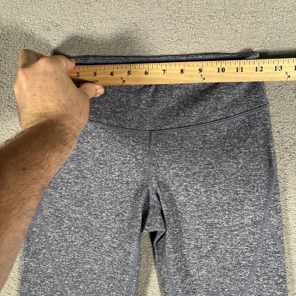 Zella Capri Leggings‎ Women’s Size XS Heather Blue Grey Yoga Tight - Picture 4 of 12